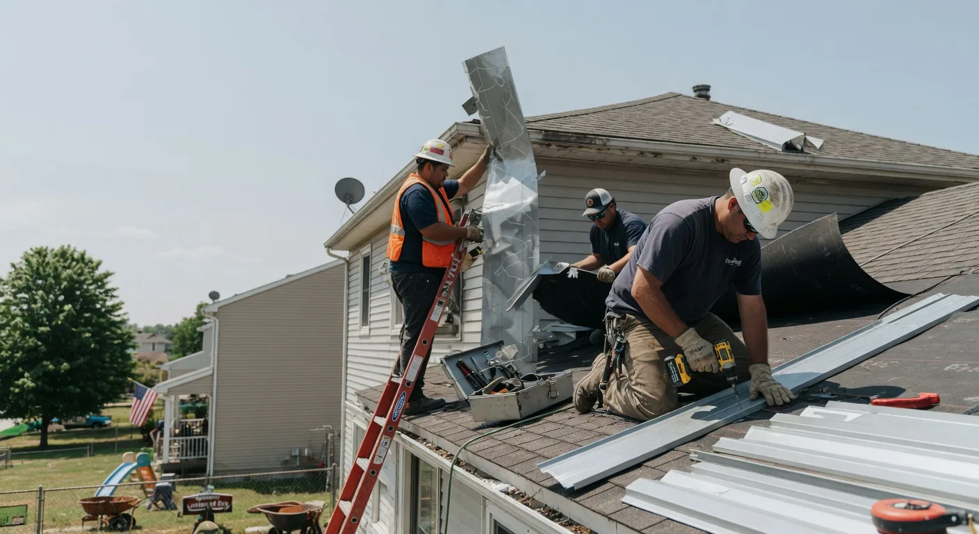 Metal Roof Repair in Garards Fort, PA